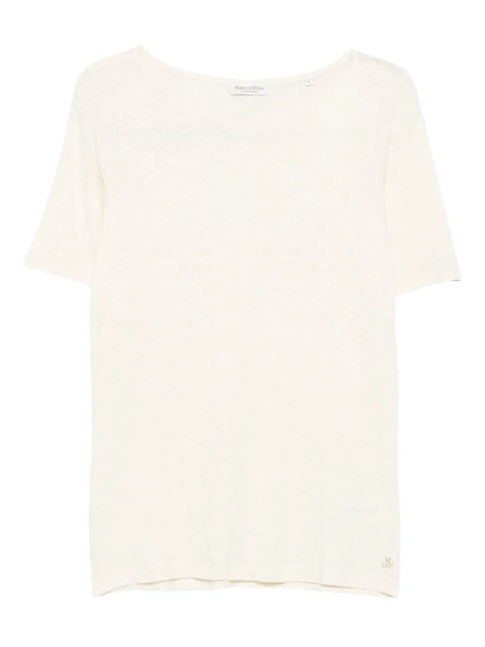 Marc O'Polo ショートスリーブ トップ - ニュートラル Marc O'Polo ショートスリーブ トップ - ニュートラル