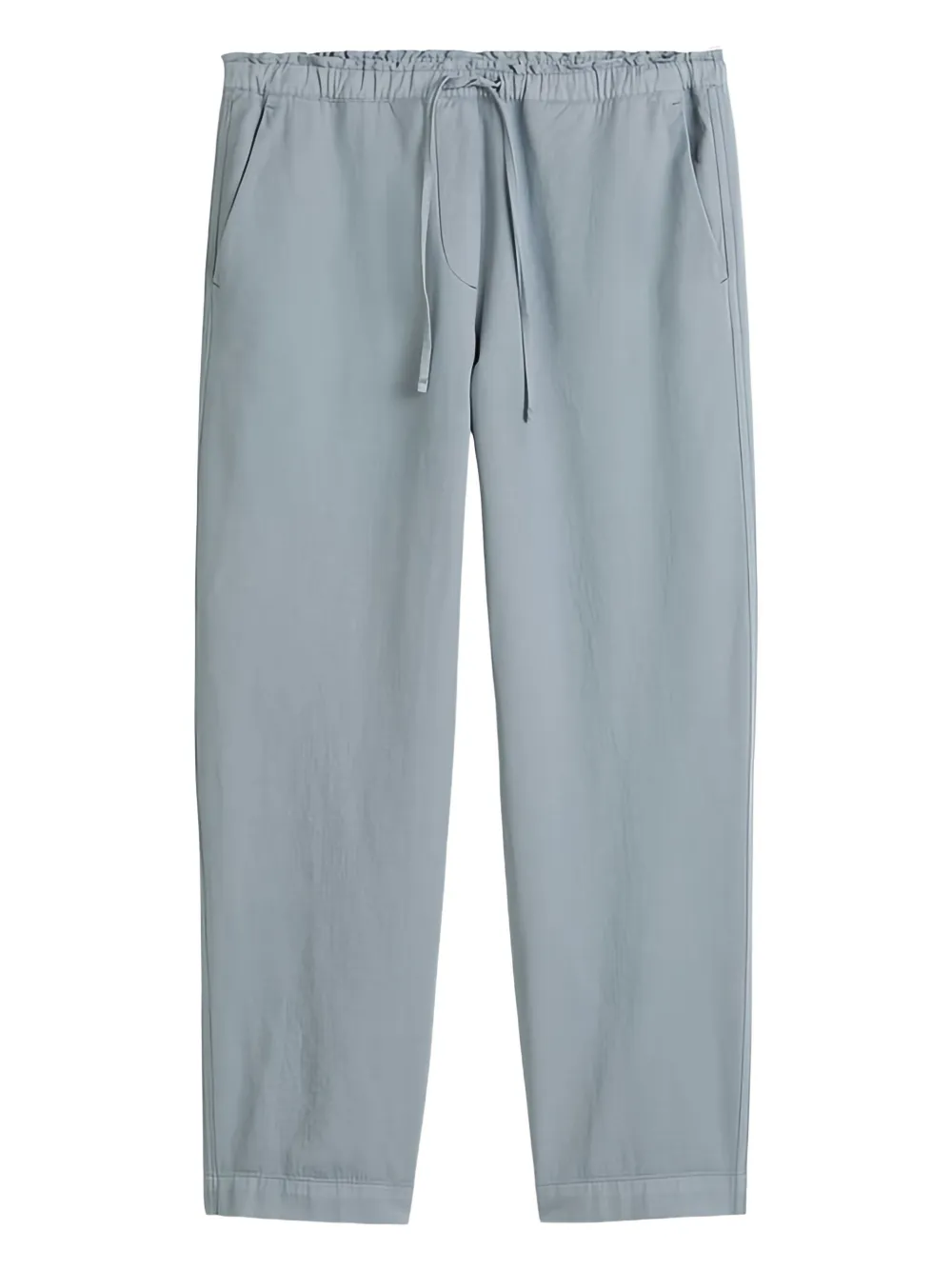 Marc O'Polo Broek met trekkoordtaille Blauw