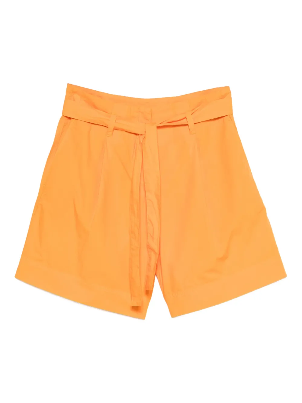 Marc O'Polo belted cotton shorts Oranje