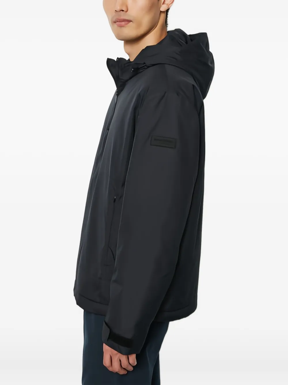 Marc O'Polo Jack met capuchon Blauw