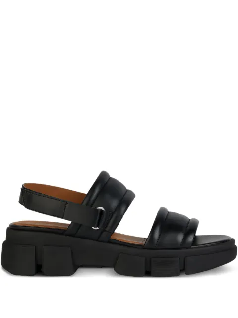 Geox Lisbona padded platform sandals