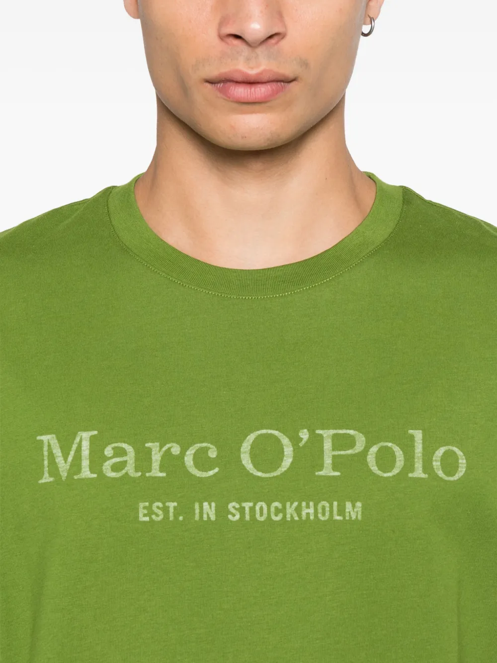 Marc O'polo Logo-print T-shirt In Green