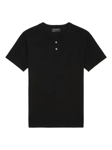 Marc O'Polo button-front short-sleeve T-shirt