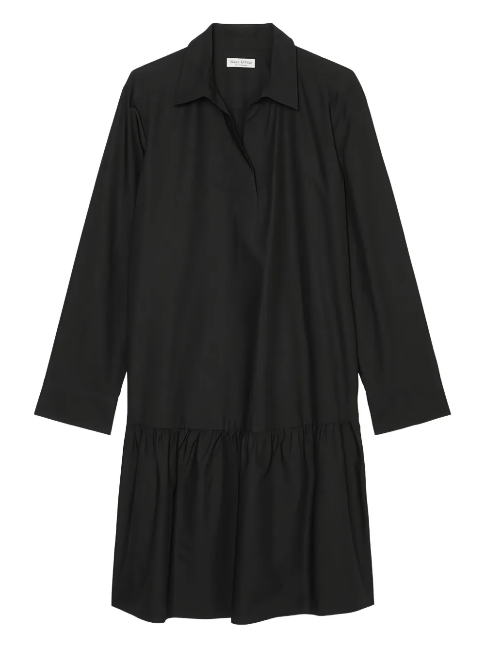 collared button-up dress