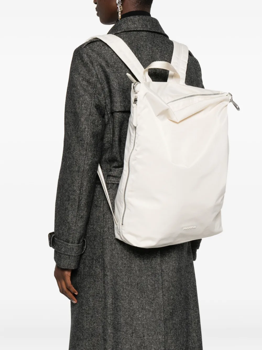 Marc O'Polo zip adjustable backpack - Beige