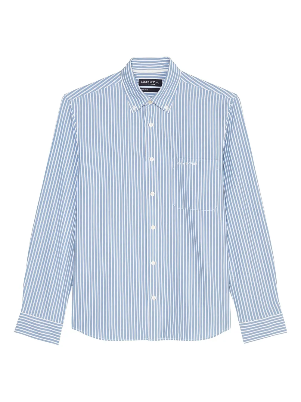 Marc O'Polo striped button-up shirt | White | Image 1