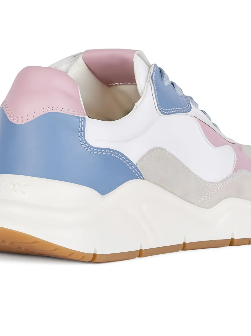 Geox Kids Mawazy panelled low-top sneakers White
