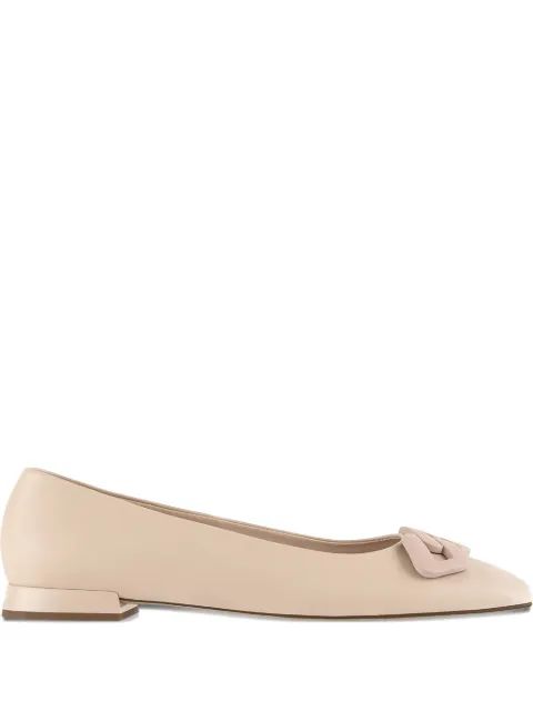 Hogl Coco bow-detail ballet flats