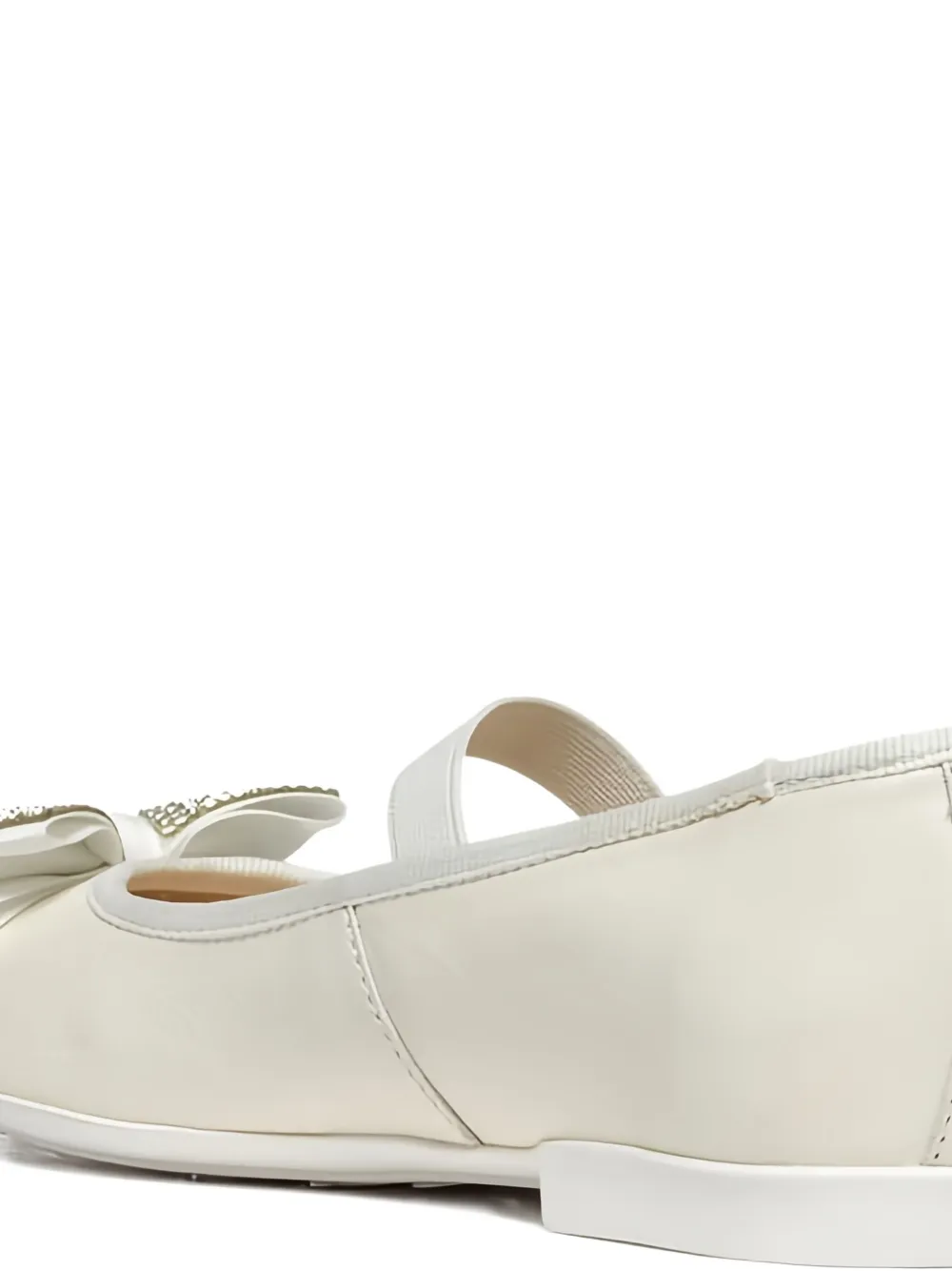 Geox Kids Plie ballet flats White