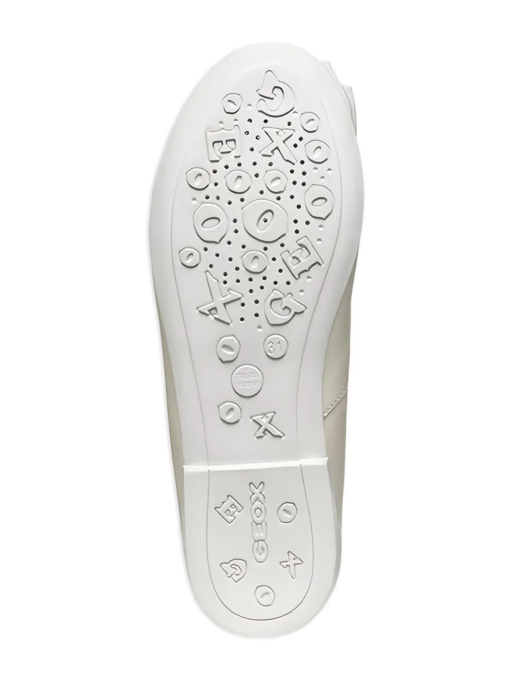 Geox Kids Plie ballet flats White