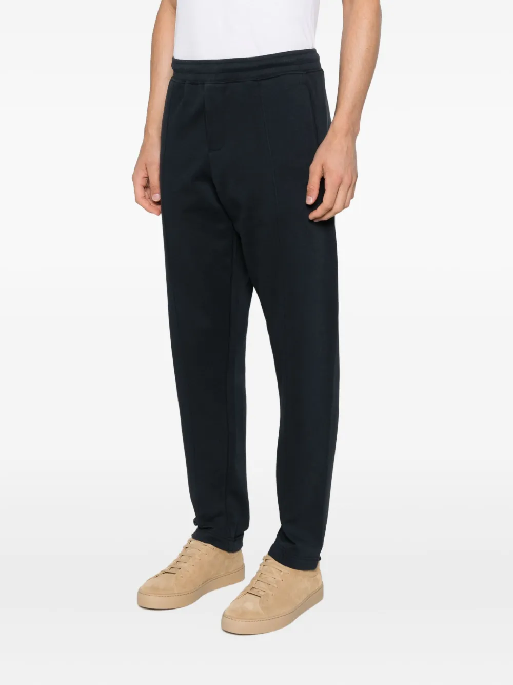 Marc O'Polo Katoenen trainingsbroek Blauw
