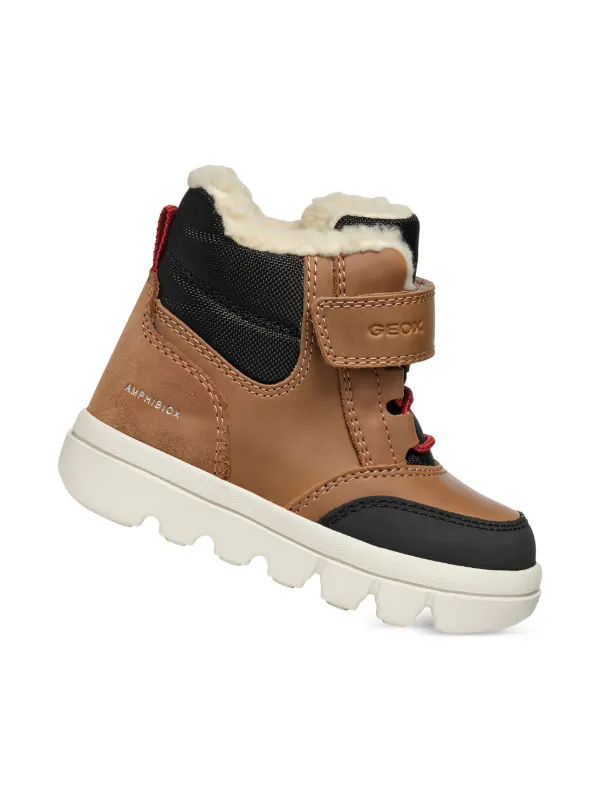 Geox Kids Bottines Willaboom Marron FARFETCH FR