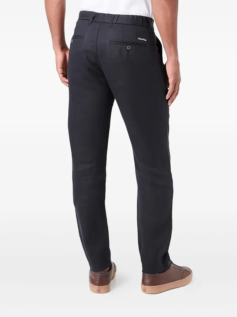 Marc O'Polo dart-detail linen trousers | Regular-Fit & Straight Leg Pants | Image 2