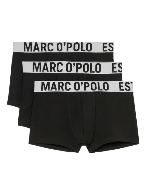Marc O'Polo logo-waistband boxer shorts (pack of three)