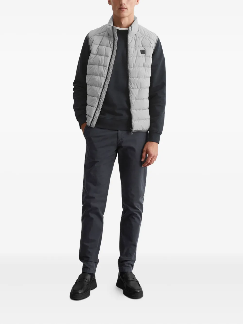 Marc O'Polo Gewatteerde bodywarmer Grijs