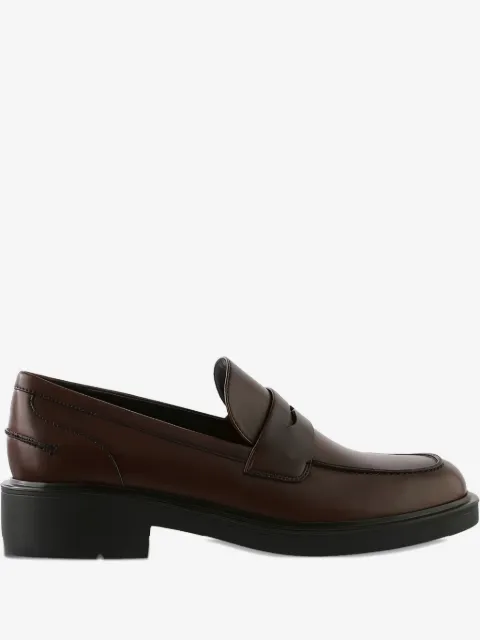 Hogl Mocassini Lauren in pelle con suola chunky