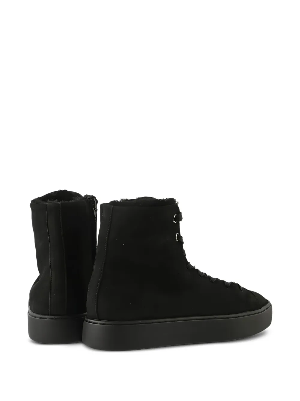 Hogl Teddy shearling-trimmed boots Black