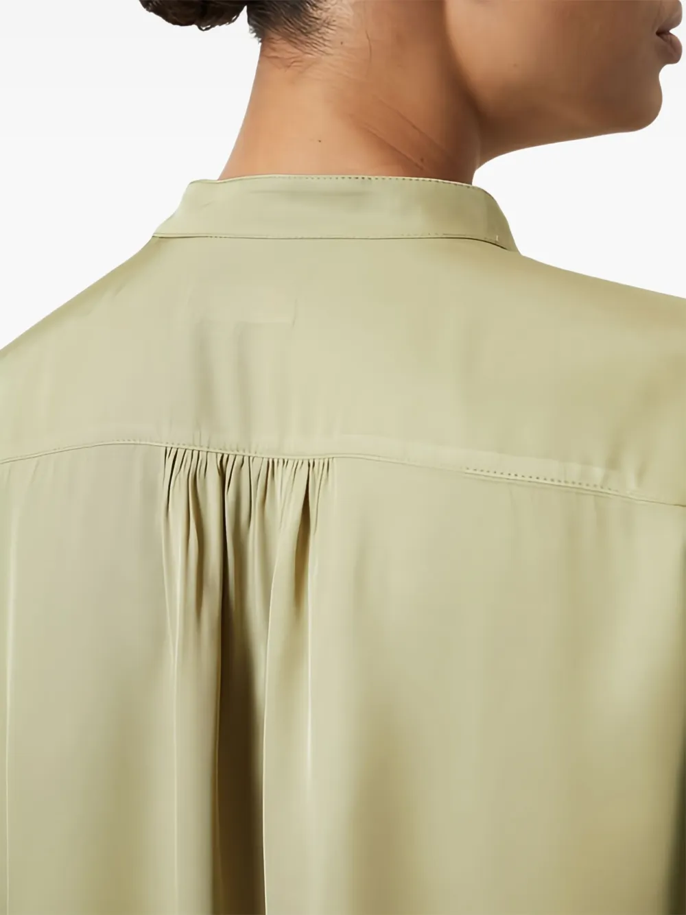 Marc O'Polo Placket blouse Groen