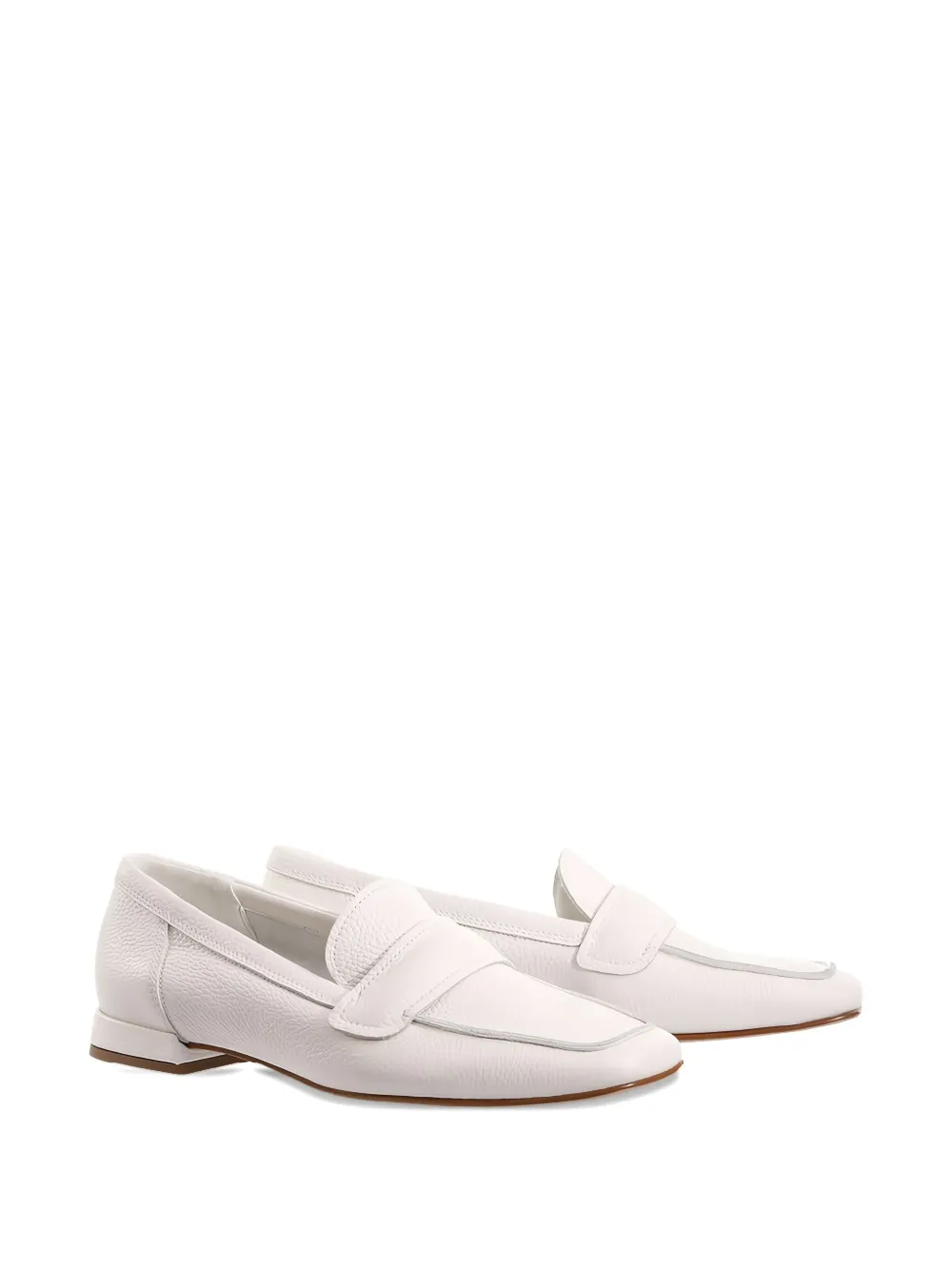 Hogl Perry leather loafers White