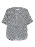 Marc O'Polo geometric-print button-down shirt - Blue