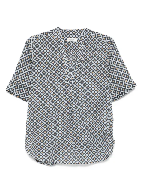 Marc O'Polo geometric-print button-down shirt