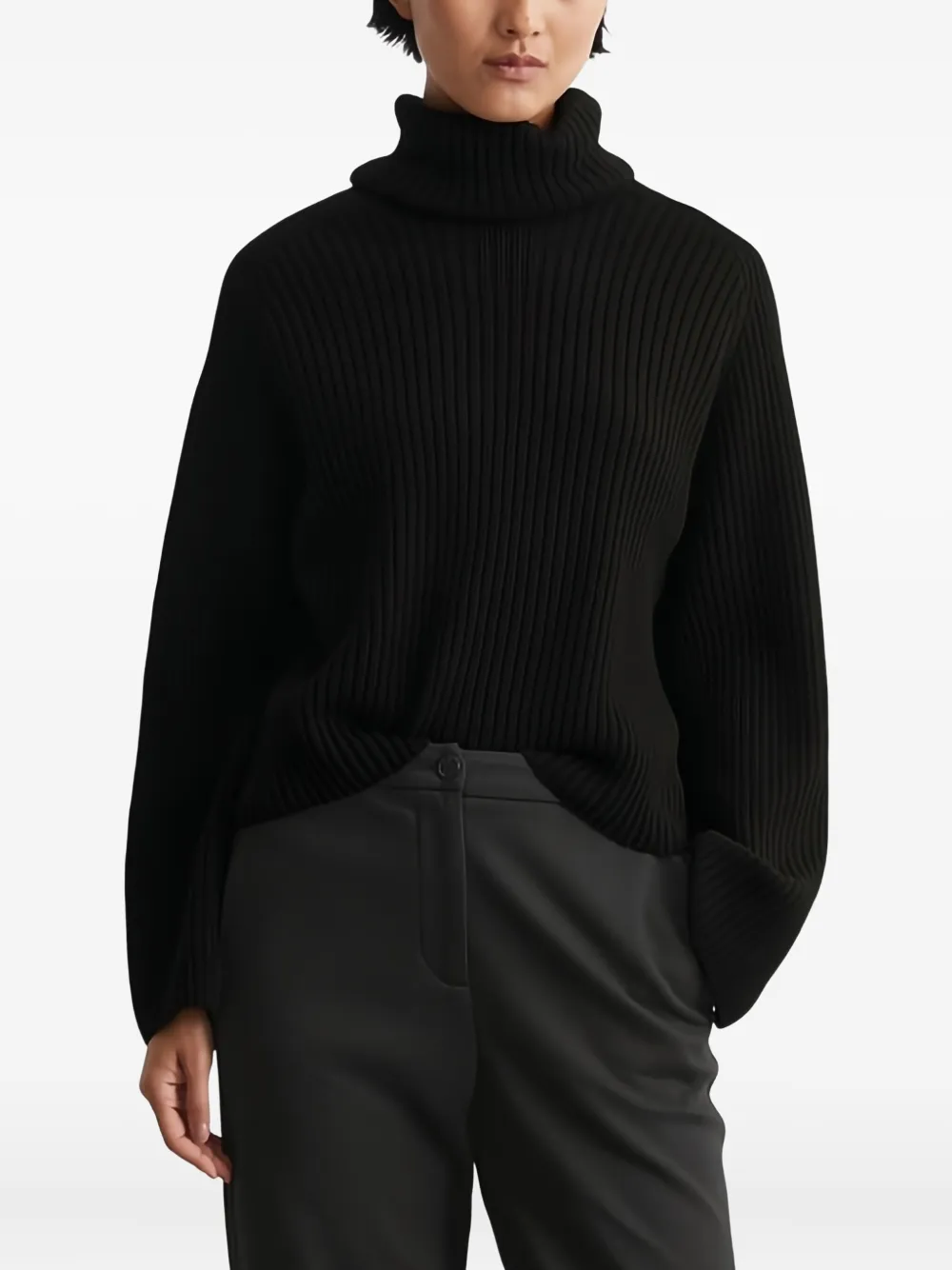 Marc O'Polo ribbed turtleneck sweater | Knitted Sweaters | Image 2