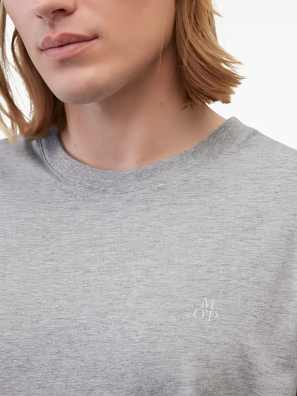 Marc O'Polo Oversized T-shirt met ronde hals Grijs