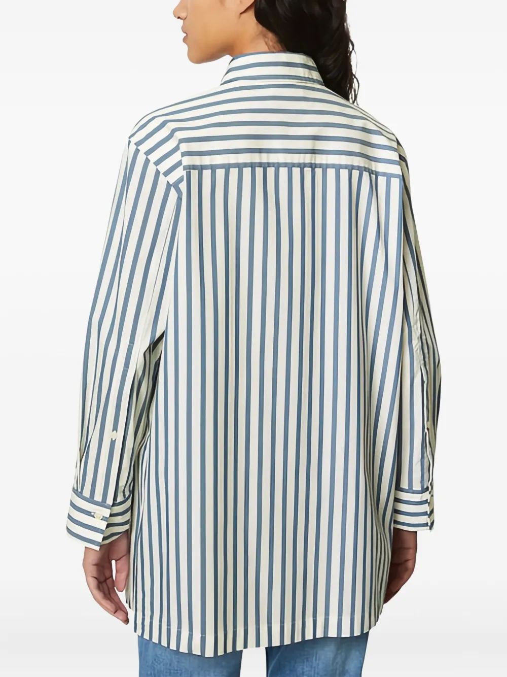 Marc O'Polo Gestreept blouse Groen