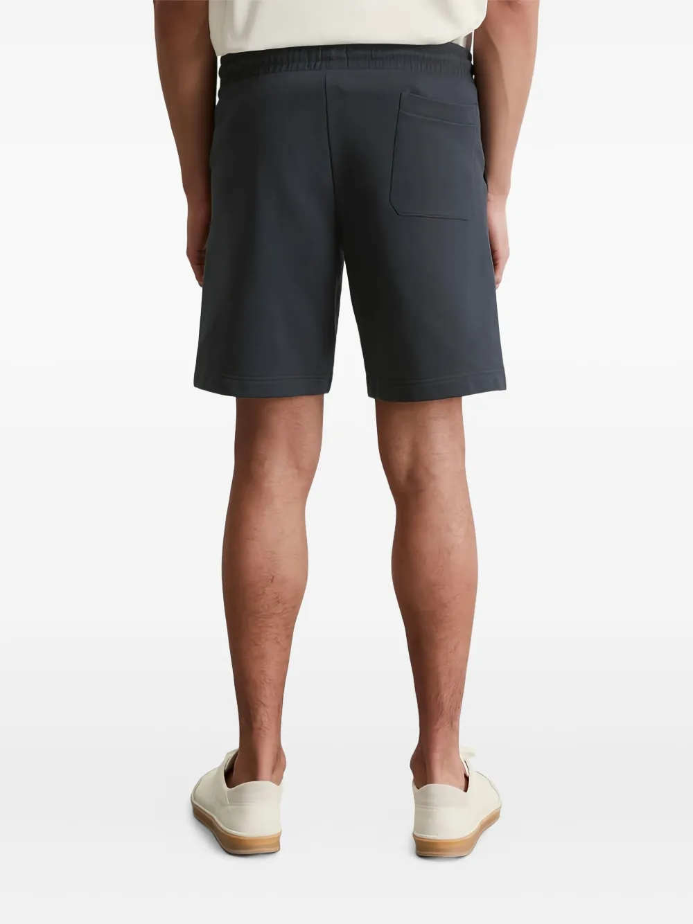 Marc O'Polo Shorts met trekkoordtaille Blauw