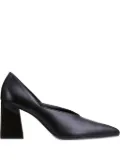 Hogl block-heel pointed pumps - Black