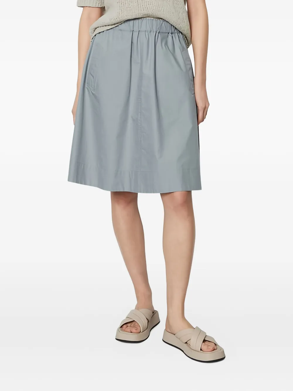 Marc O'Polo elasticated-waistband mini skirt | Blue | Image 1