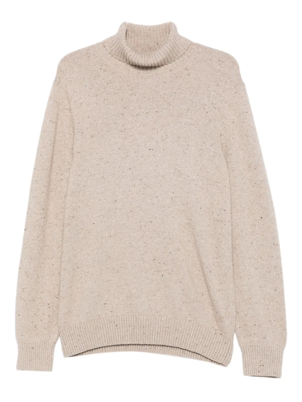 Marc O'Polo turtleneck speckled sweater | Neutrals | Image 1