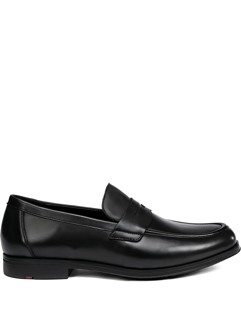 Lloyd Kairo leather slip-on loafers Black