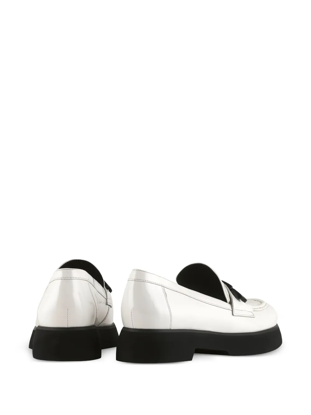 Hogl Cecil chain-embellished loafers White