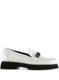 Hogl Cecil chain-embellished loafers - White