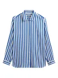 Marc O'Polo striped button-up shirt - White