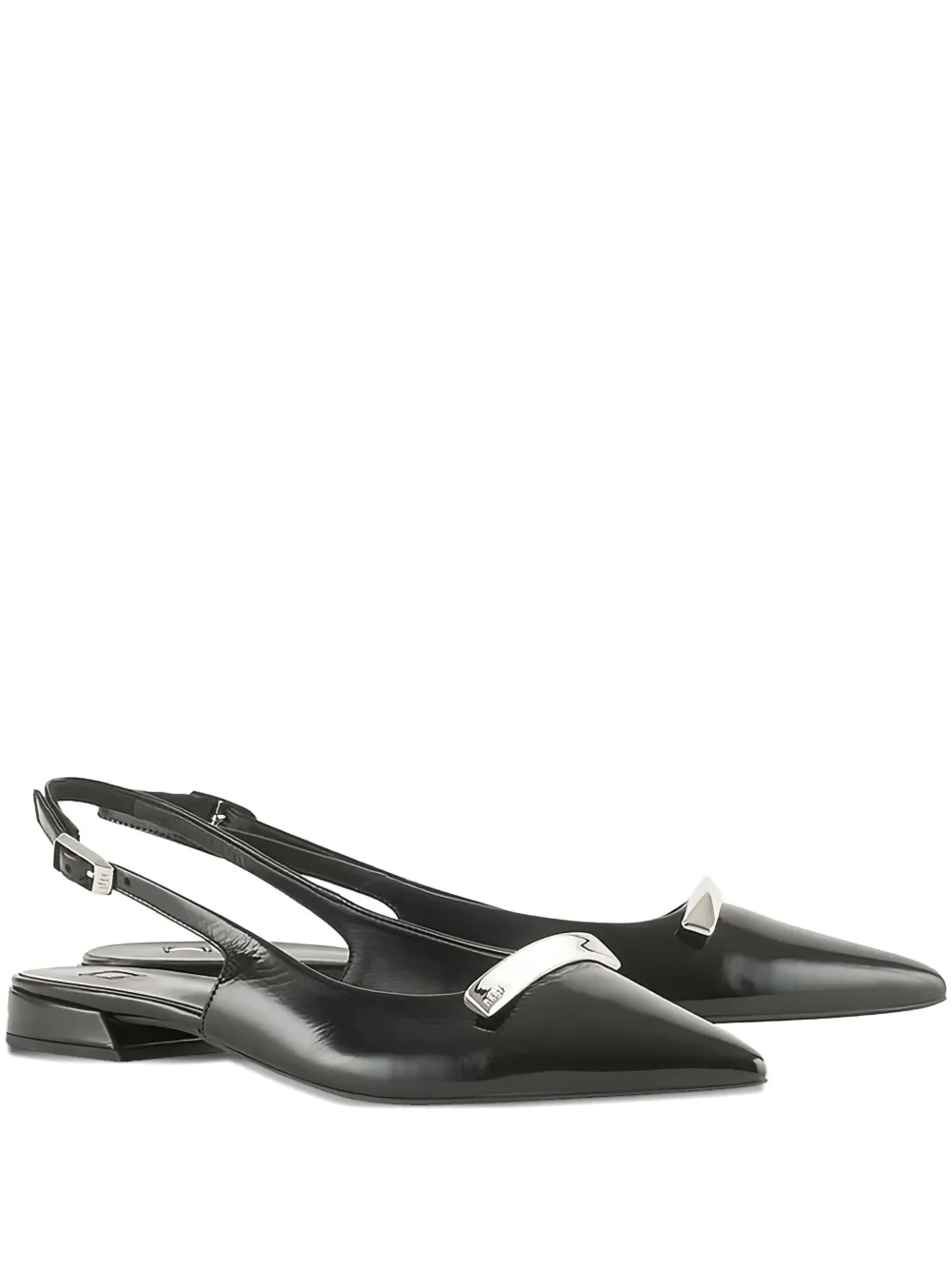 Hogl zapatillas Jeanne con tira trasera y puntera en punta | Zapatillas planas | Image 2