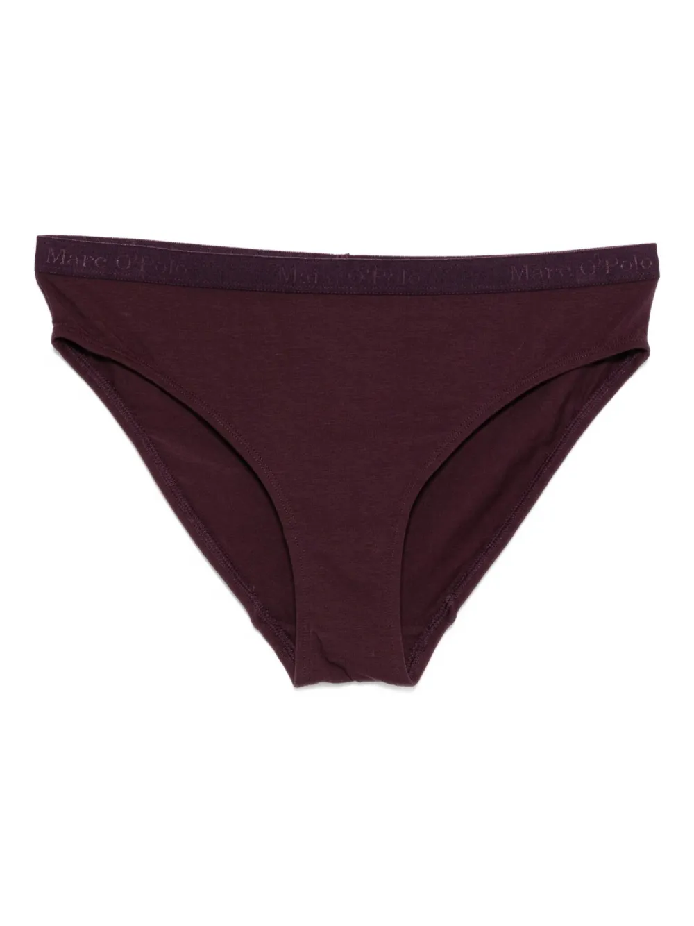 Marc O'Polo elasticated-waistband logo briefs - Rood
