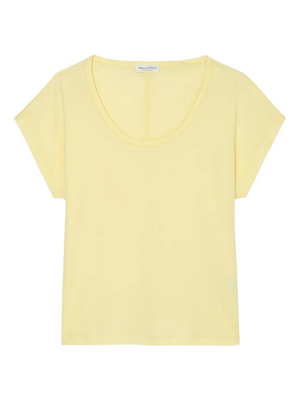 Marc O'Polo scoop-neck short-sleeve T-shirt | Yellow | Image 1