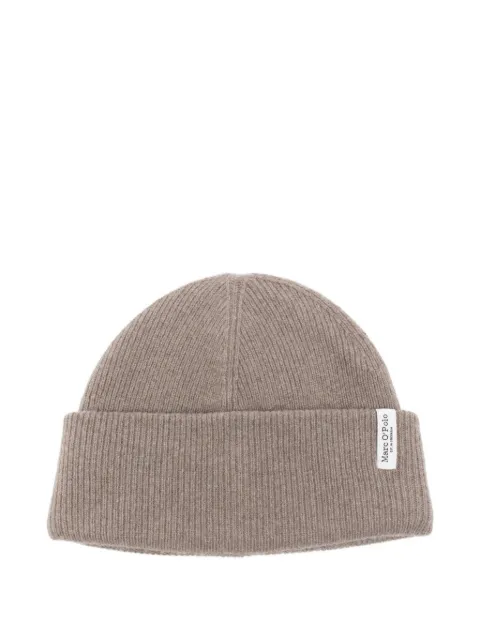 Marc O'Polo ribbed folded-brim beanie