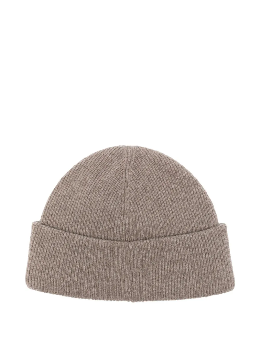 Marc O'Polo ribbed folded-brim beanie Bruin