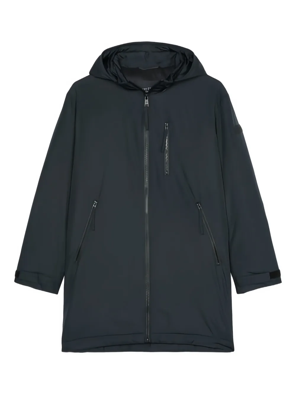 hooded lightweight parka