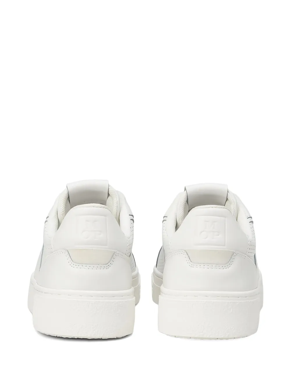 Marc O'Polo perforated leather sneakers White
