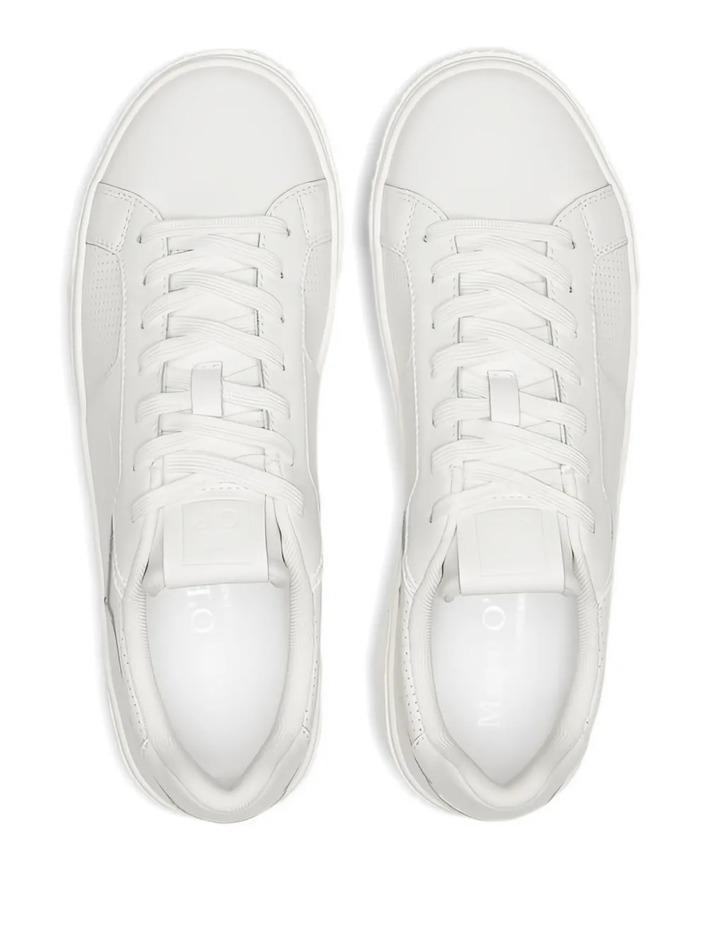 Marc O'Polo perforated leather sneakers White