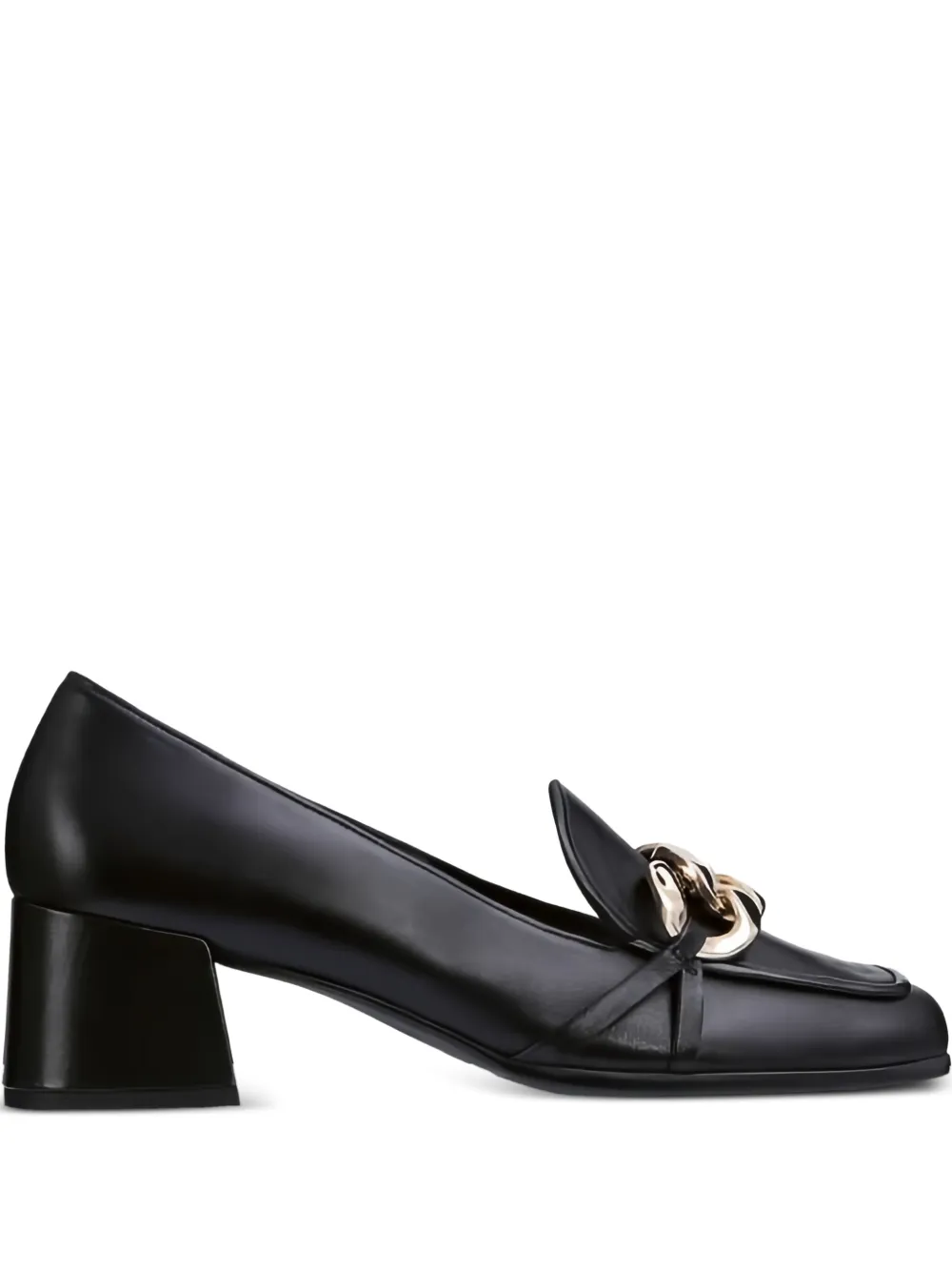 Hogl Alley block-heeled loafers Black