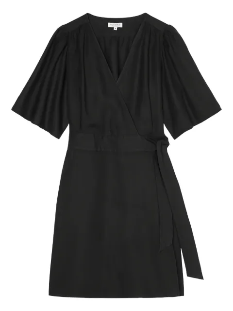 Marc O'Polo puff sleeves wrap dress
