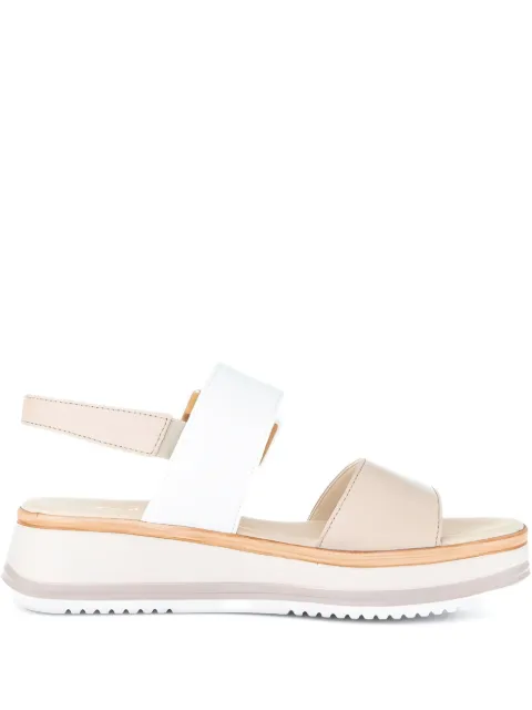 GABOR two-tone platform sandals