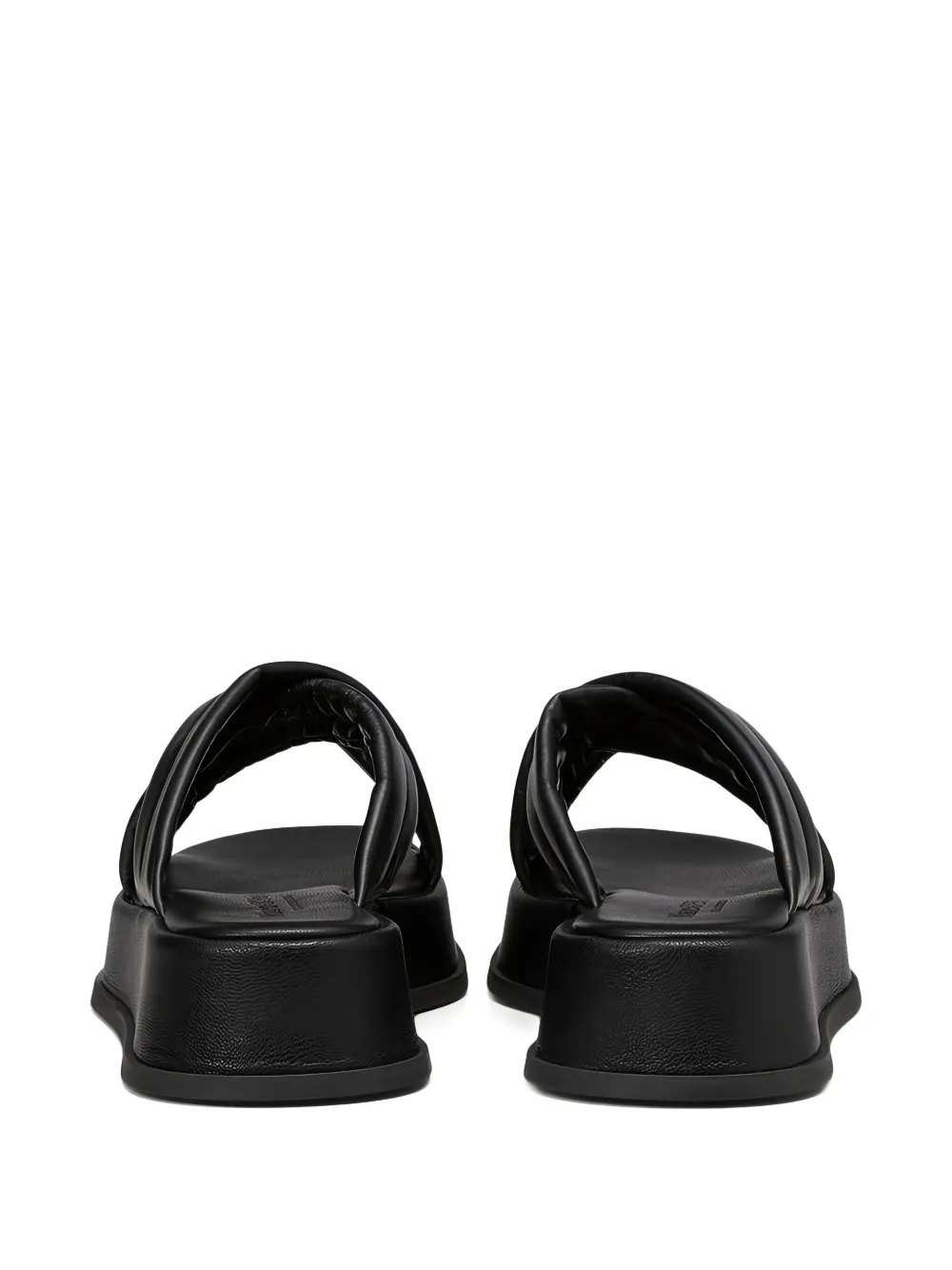 Marc O'Polo Clara crossover-strap platform sandals Black