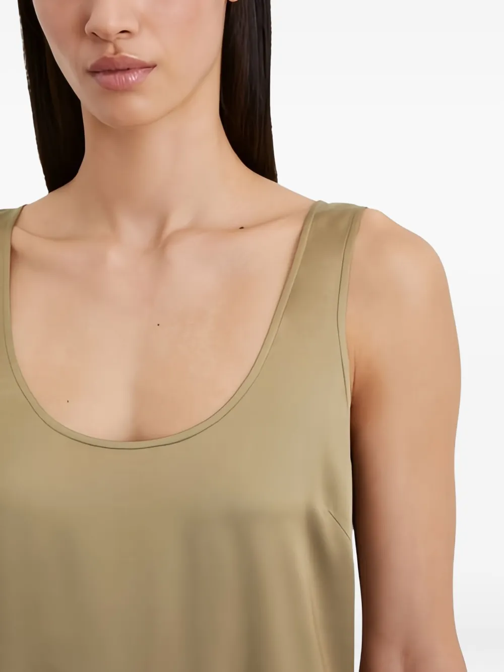Marc O'Polo Mouwloze jurk Beige