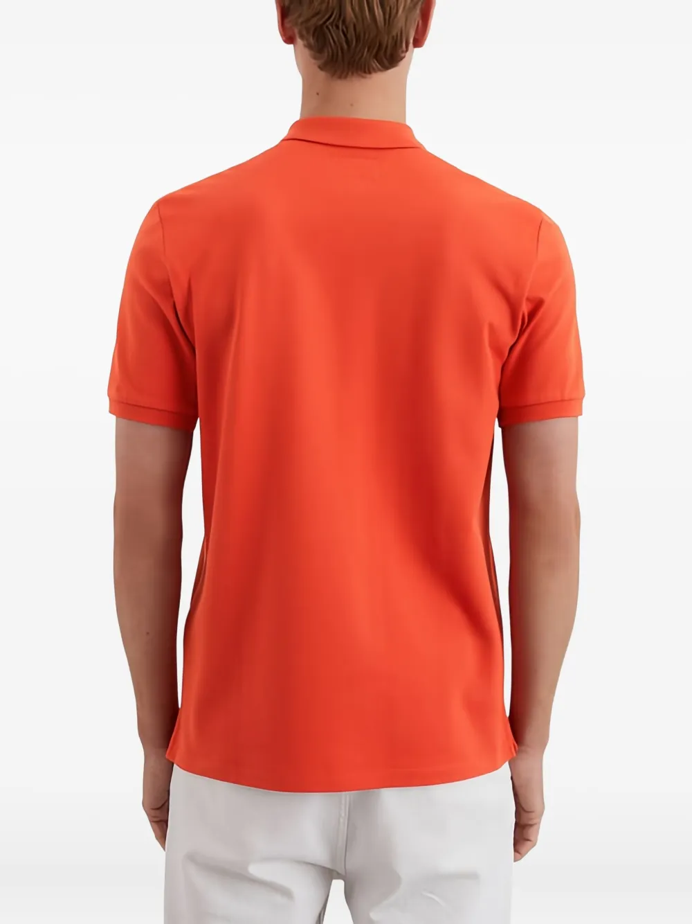 Marc O'Polo Poloshirt met geborduurd logo Rood